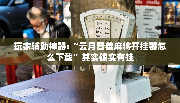 玩家辅助神器:“云月晋善麻将开挂器怎么下载”其实确实有挂