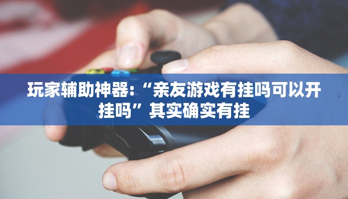 玩家辅助神器:“亲友游戏有挂吗可以开挂吗”其实确实有挂