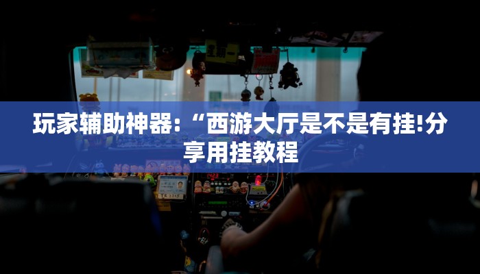 玩家辅助神器:“西游大厅是不是有挂!分享用挂教程