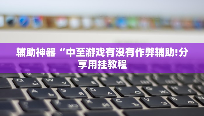 辅助神器“中至游戏有没有作弊辅助!分享用挂教程