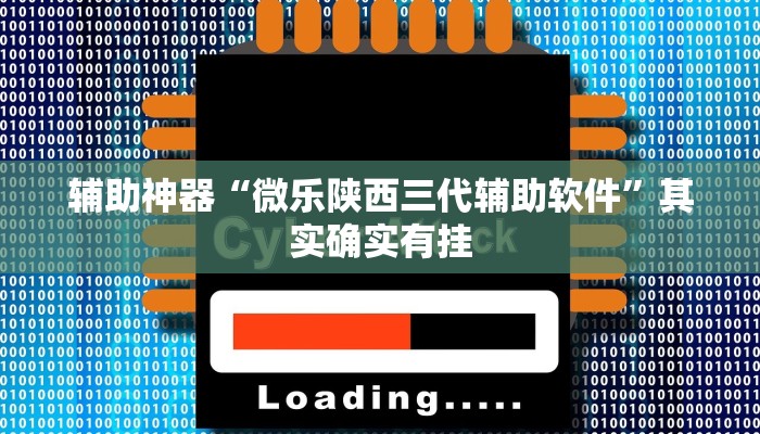 辅助神器“微乐陕西三代辅助软件”其实确实有挂