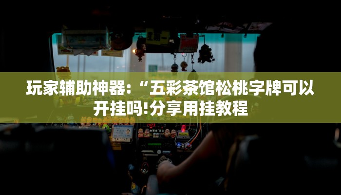 玩家辅助神器:“五彩茶馆松桃字牌可以开挂吗!分享用挂教程