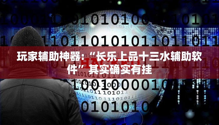 玩家辅助神器:“长乐上品十三水辅助软件”其实确实有挂