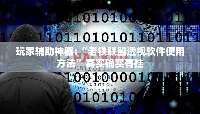 玩家辅助神器:“老铁联盟透视软件使用方法”其实确实有挂