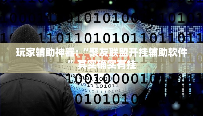 玩家辅助神器:“聚友联盟开挂辅助软件”其实确实有挂