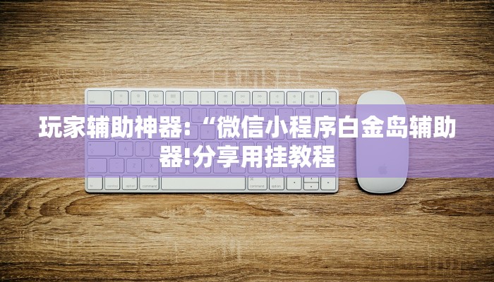 玩家辅助神器:“微信小程序白金岛辅助器!分享用挂教程