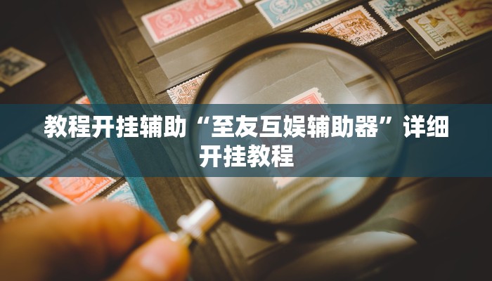 教程开挂辅助“至友互娱辅助器”详细开挂教程