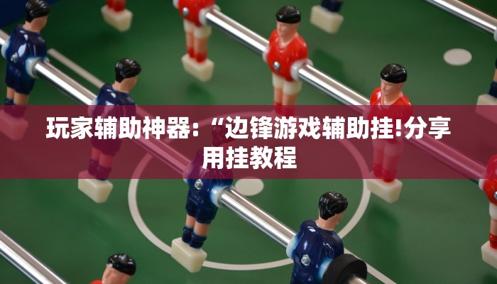 玩家辅助神器:“边锋游戏辅助挂!分享用挂教程