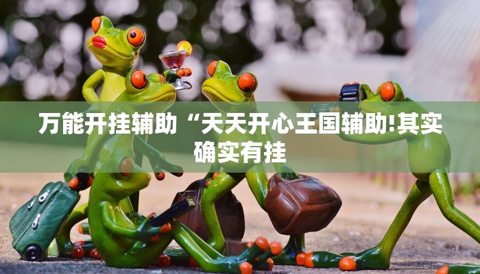 万能开挂辅助“天天开心王国辅助!其实确实有挂