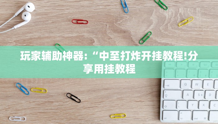 玩家辅助神器:“中至打炸开挂教程!分享用挂教程