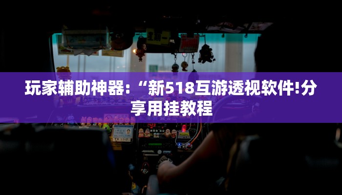 玩家辅助神器:“新518互游透视软件!分享用挂教程