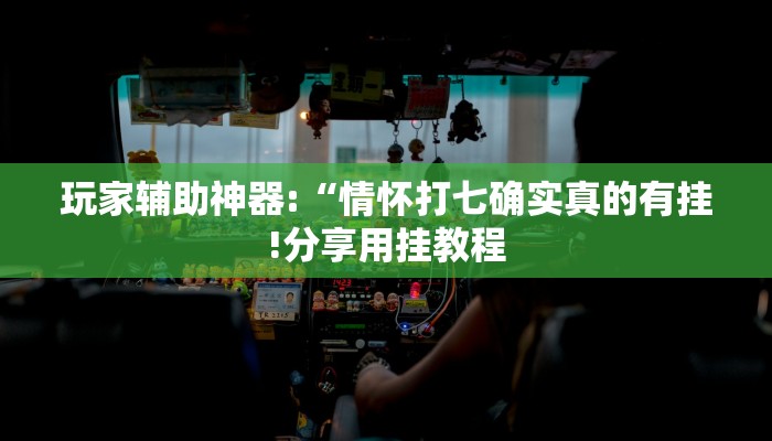 玩家辅助神器:“情怀打七确实真的有挂!分享用挂教程