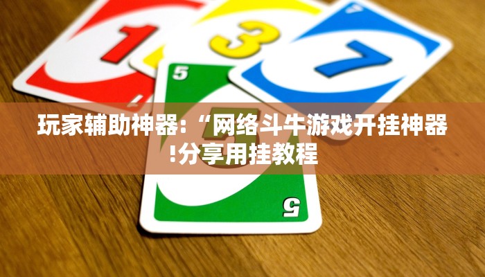 玩家辅助神器:“网络斗牛游戏开挂神器!分享用挂教程