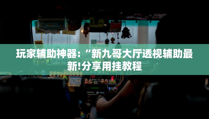 玩家辅助神器:“新九哥大厅透视辅助最新!分享用挂教程