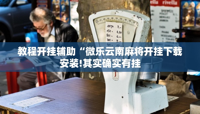 教程开挂辅助“微乐云南麻将开挂下载安装!其实确实有挂